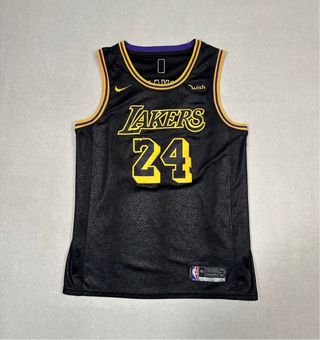 Camiseta NBA Lakers Bryant Negra Talla M/L