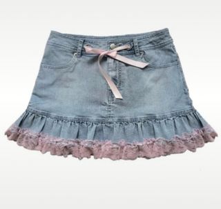 Minigonna Chérie Lou in denim