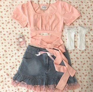 Minigonna Chérie Lou in denim