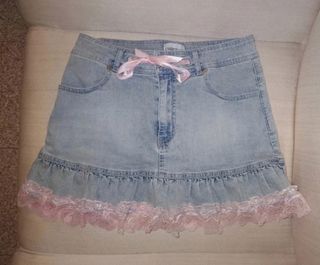 Minigonna Chérie Lou in denim