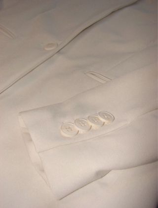 Americana Stradivarius Blanca Talla S