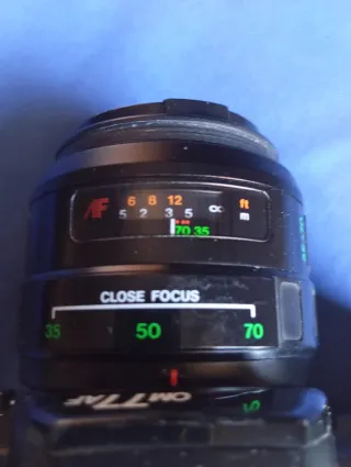 Cámara Olympus OM77AF Analógica