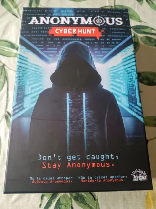 Anonymous Cyber Hunt. Juego de Mesa.