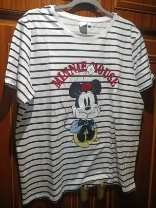 Camiseta Minnie Mouse Rayas