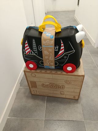 Maleta Trunki Negra Infantil Sin Estrenar