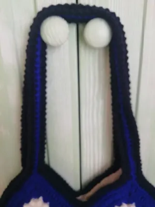 Bolso de ganchillo, granny