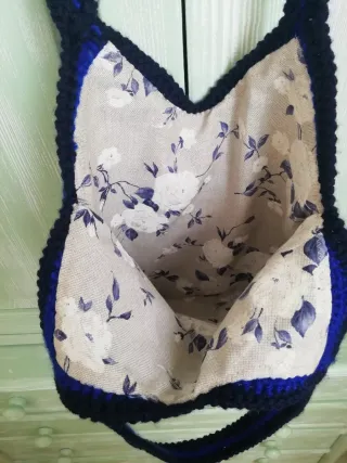 Bolso de ganchillo, granny