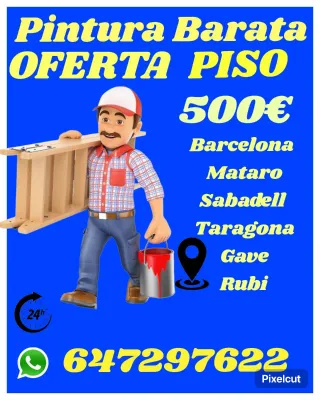 Pintura Barata Oferta Piso 500€