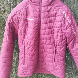 Chaqueta Trango Plumas Mujer Rosa