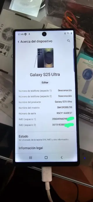 Samsung Galaxy S25 Ultra Nero