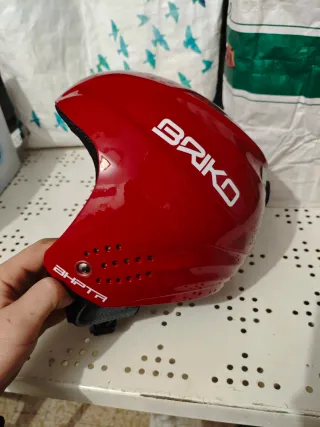 Casco sci BRIKO rosso