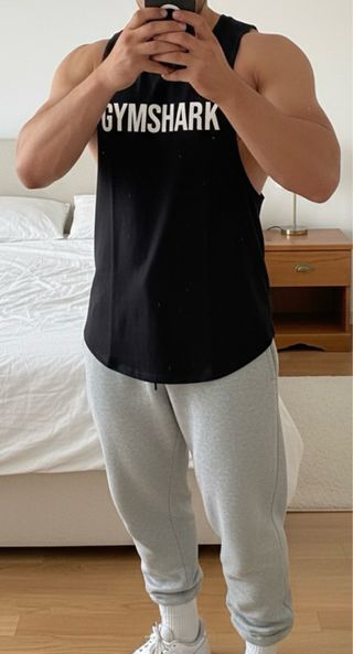 Canotta Gymshark Nera