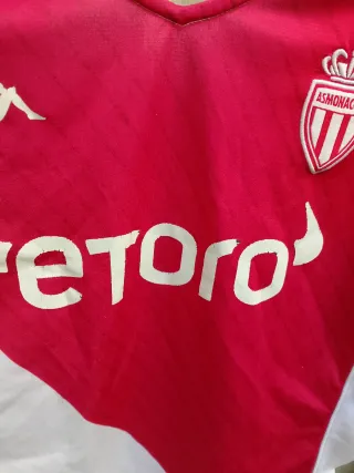 Maglia calcio AS Monaco Kappa tg 11/12 anni