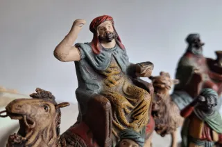 3 REYES MAGOS Y 3 PAJES DE ORTIGAS