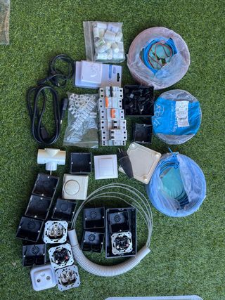 Lote material eléctrico varios