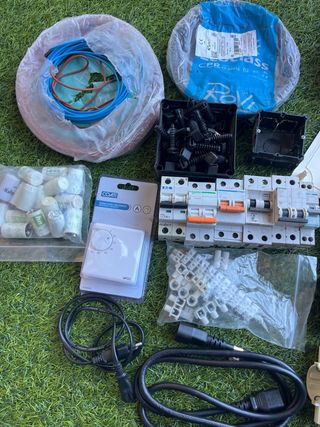 Lote material eléctrico varios