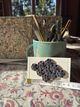 Botones de cerámica hechos a mano