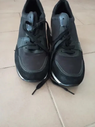 Scarpe donna nere e bianche N 41