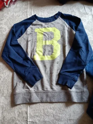 Lotto 3 felpe leggere bambino taglia 7/8 anni