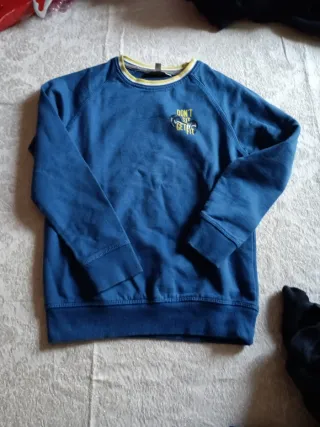 Lotto 3 felpe leggere bambino taglia 7/8 anni