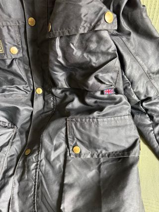 Chaqueta Belstaff International XL Negra Roja