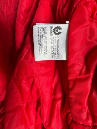 Chaqueta Belstaff International XL Negra Roja