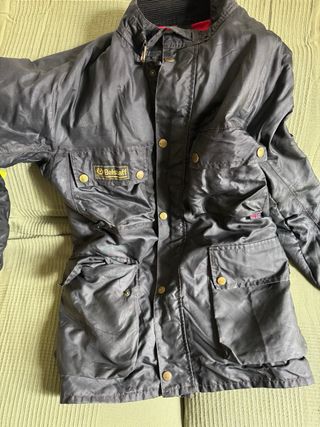 Chaqueta Belstaff International XL Negra Roja