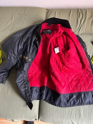 Chaqueta Belstaff International XL Negra Roja
