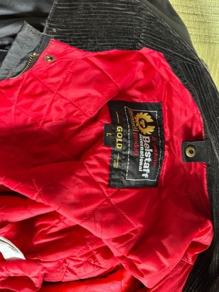 Chaqueta Belstaff International XL Negra Roja