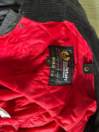 Chaqueta Belstaff International XL Negra Roja