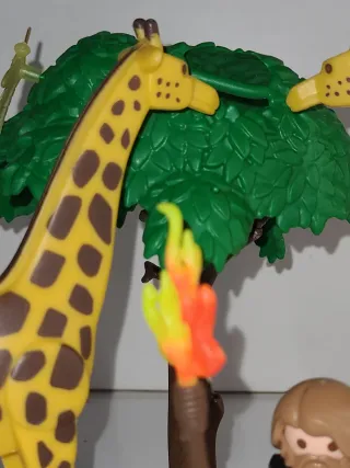 Lote 58: Jirafas Playmobil