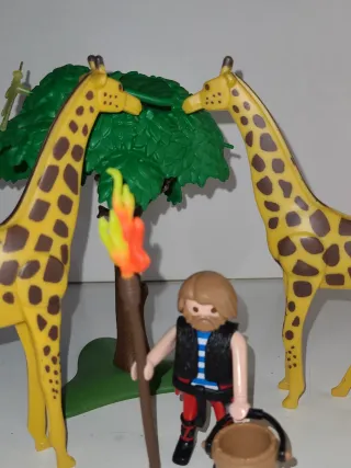 Lote 58: Jirafas Playmobil