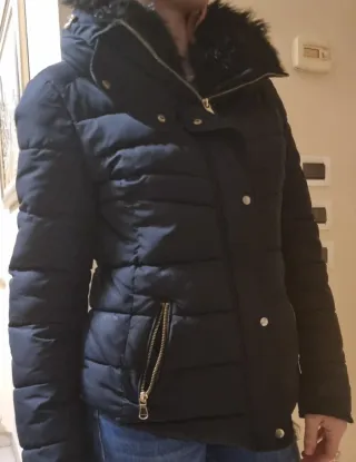 Giubbotto donna blu taglia S