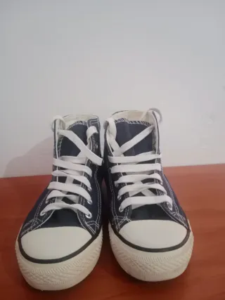 Zapatillas Spain Star Negras y Blancas