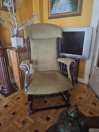 Poltrone dondolo in legno