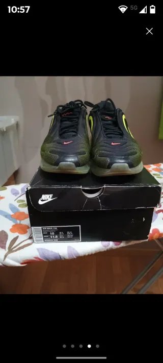 Zapatillas Nike Air Max 720 Negro/Verde