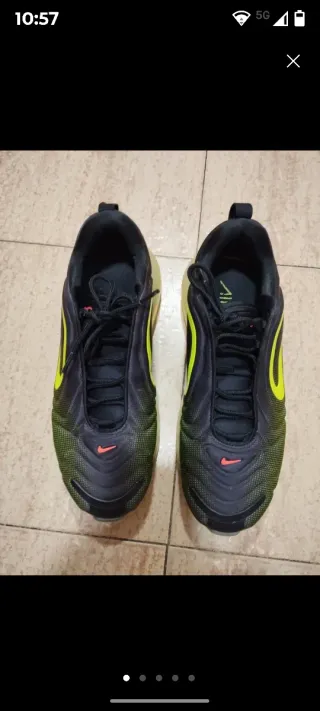 Zapatillas Nike Air Max 720 Negro/Verde