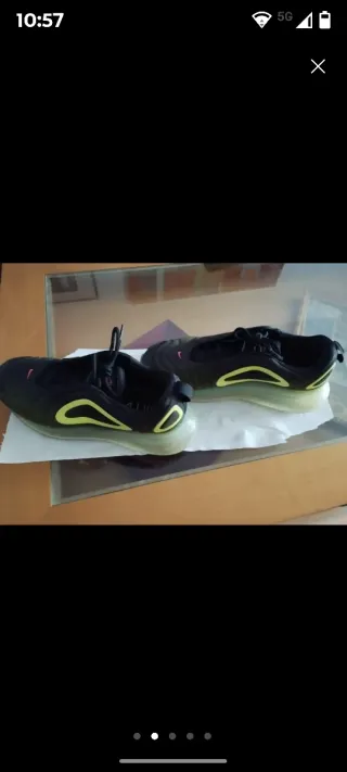 Zapatillas Nike Air Max 720 Negro/Verde