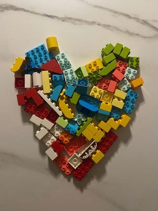 Juguete construcción Lego Duplo 10909 caja corazón