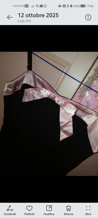 Chérie Lou vestito mini con fiocco