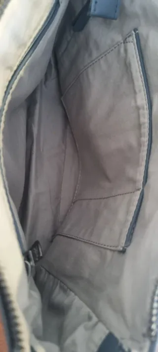 Bolso bandolera azul tejano