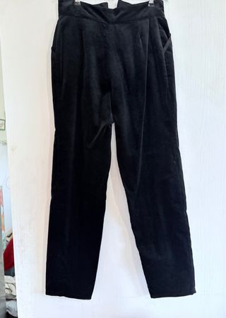 Pantaloni eleganti in velluto vintage