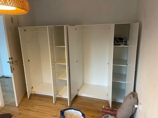 2 Armarios IKEA KLEPPSTAD Blancos