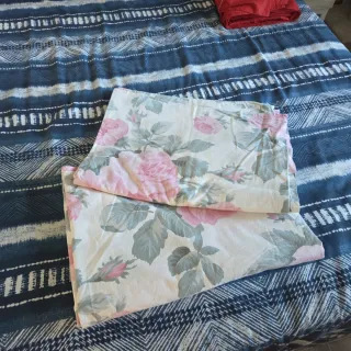 Pack 2 Fundas Nórdicas Rosas y Blancas