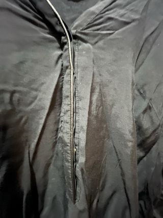 Camisa Zara detalles polipiel Talla L