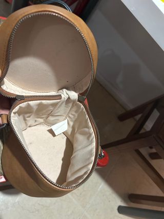 Bolso Cilindro Marrón