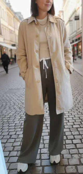 Gabardina Armani Collezioni Beige