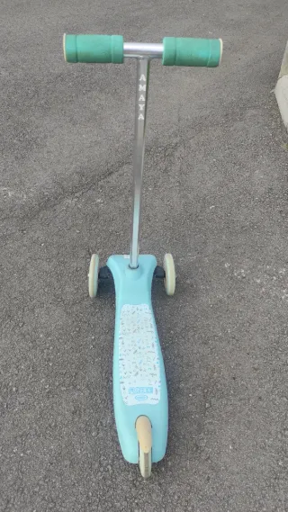 Patinete 3 Ruedas Funbee Azul