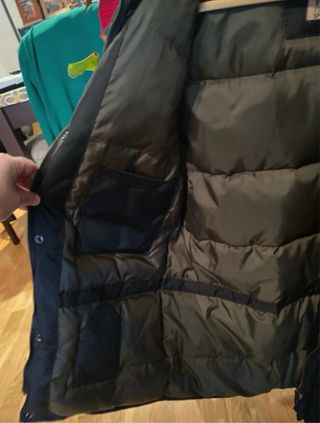 Abrigo plumas hombre Talla M