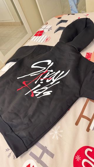 Sudadera Stray Kids Talla S Negra